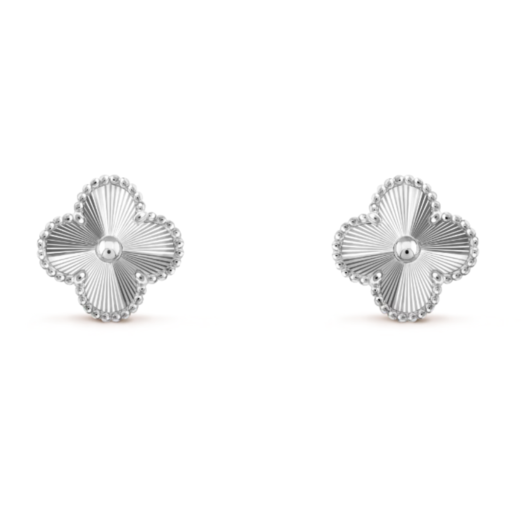 QUADRIFOGLIO ORECCHINI | ARGENTO