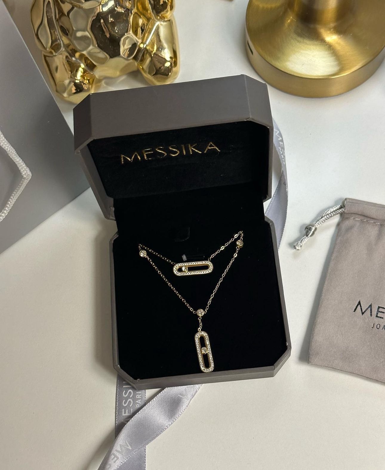 COLLANE CON DIAMANTE MOLY