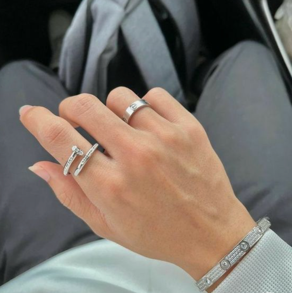 ANELLO NAGEL DELUXE | ARGENTO