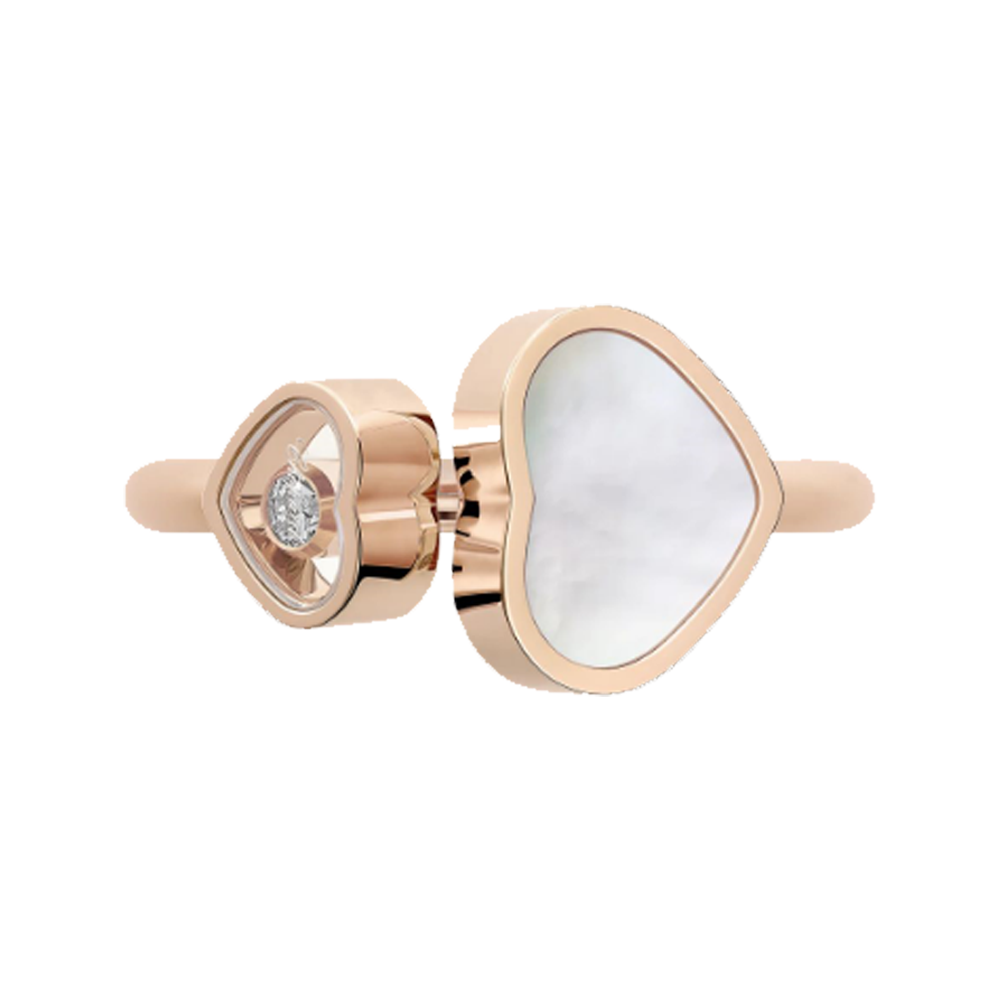 HERZ ANELLO | ROSA ORO BIANCO