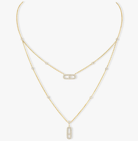 COLLANE CON DIAMANTE MOLY