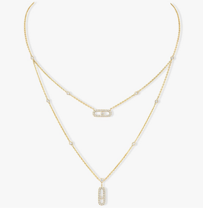 COLLANE CON DIAMANTE MOLY