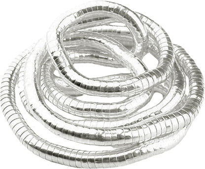 FLESSIBILE CATENA A SERPENTE | ARGENTO