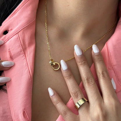 AMORE COLLANE ANELLO COLLANE | ROSA ORO